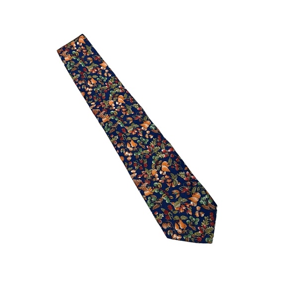 NWT, Vintage Banana Republic Safari & Travel Clothing Co Men's Cotton Floral Tie - Picture 6 of 13